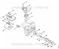 Filtre à air, Pompe à huile pour Stihl 009 E