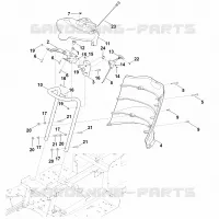 B   Tableau de bord pour Stihl RT 5097.1 Z