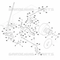 E   Direction, roue avant pour Stihl RT 5097.1 Z