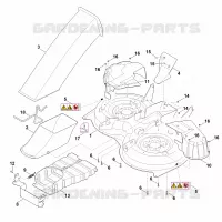 L   Carter du plateau de coupe pour Stihl RT 5097.1 Z