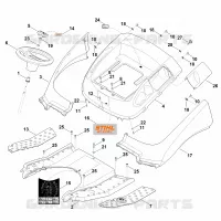 C   Revêtement pour Stihl RT 6112.0 C