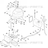 H   Moteur, reservoir pour Stihl RT 6112.0 C