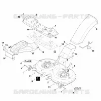 L   Carter du plateau de coupe pour Stihl RT 6112.0 C
