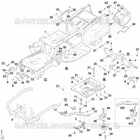 A   Chassis pour Stihl RT 6112.0 ZL