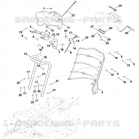B   Tableau de bord pour Stihl RT 6112.0 ZL