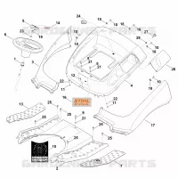 C   Revêtement pour Stihl RT 6112.0 ZL