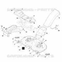 L   Carter du plateau de coupe pour Stihl RT 6112.0 ZL