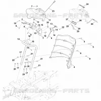 B   Tableau de bord pour Stihl RT 6112.1 ZL