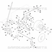 E   Direction, roue avant pour Stihl RT 6112.1 ZL