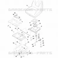 F   Siege pour Stihl RT 6112.1 ZL