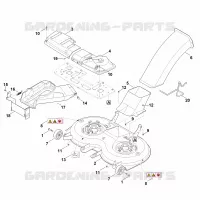 L   Carter du plateau de coupe pour Stihl RT 6112.1 ZL