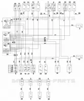 R   Schéma de contact pour Stihl RT 6112.1 ZL