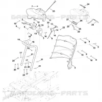 B   Tableau de bord pour Stihl RT 6127.0 ZL