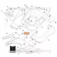 C   Revêtement pour Stihl RT 6127.0 ZL