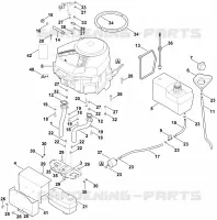 H   Moteur, reservoir pour Stihl RT 6127.0 ZL