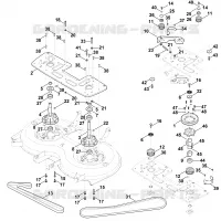 M   Entraînement  des lames pour Stihl RT 6127.0 ZL