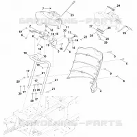 B   Tableau de bord pour Stihl RT 6127.1 ZL