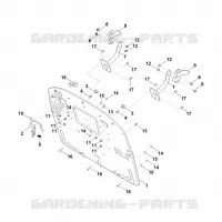 G   Cloison arrière pour Stihl RT 6127.1 ZL