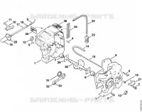 Carter de vilebrequin pour Stihl 011 AVE