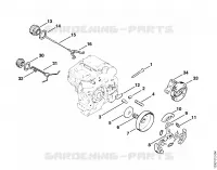 Embrayage pour Stihl 011 AVE