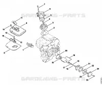 Filtre à air, Pompe à huile pour Stihl 011 AVE