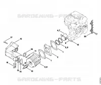 Cylindre pour Stihl 011 AVEQ