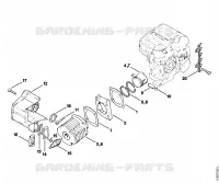Cylindre pour Stihl 010 AVEQ