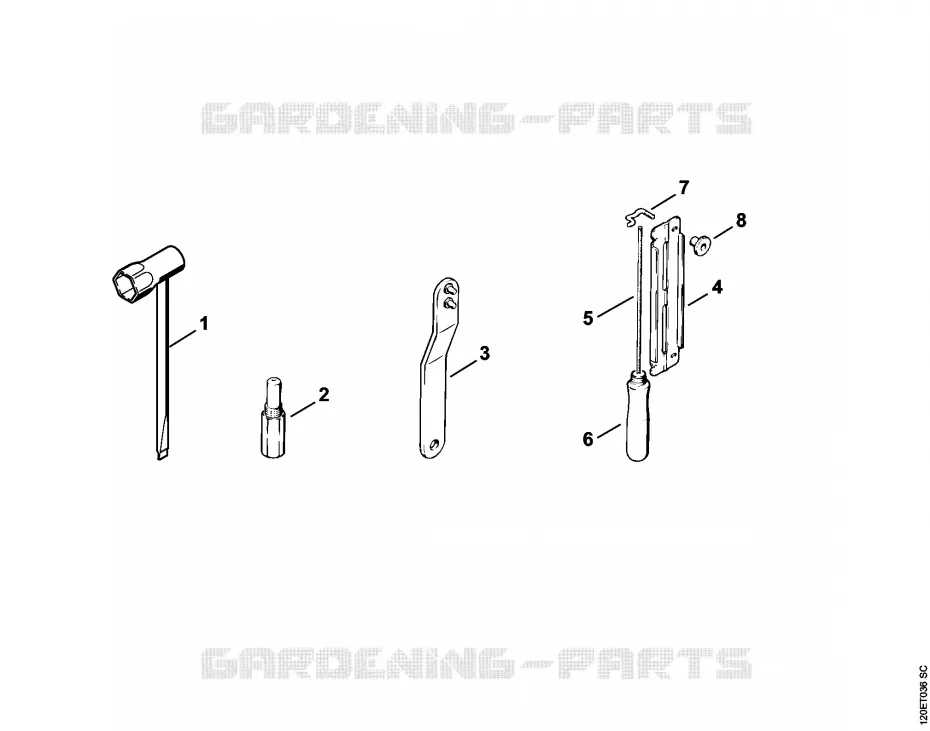 Outils, Accessoires spéciaux Stihl Tronçonneuses Tronçonneuses Tronçonneuses thermiques 010 AVEQ  010 AVEQ