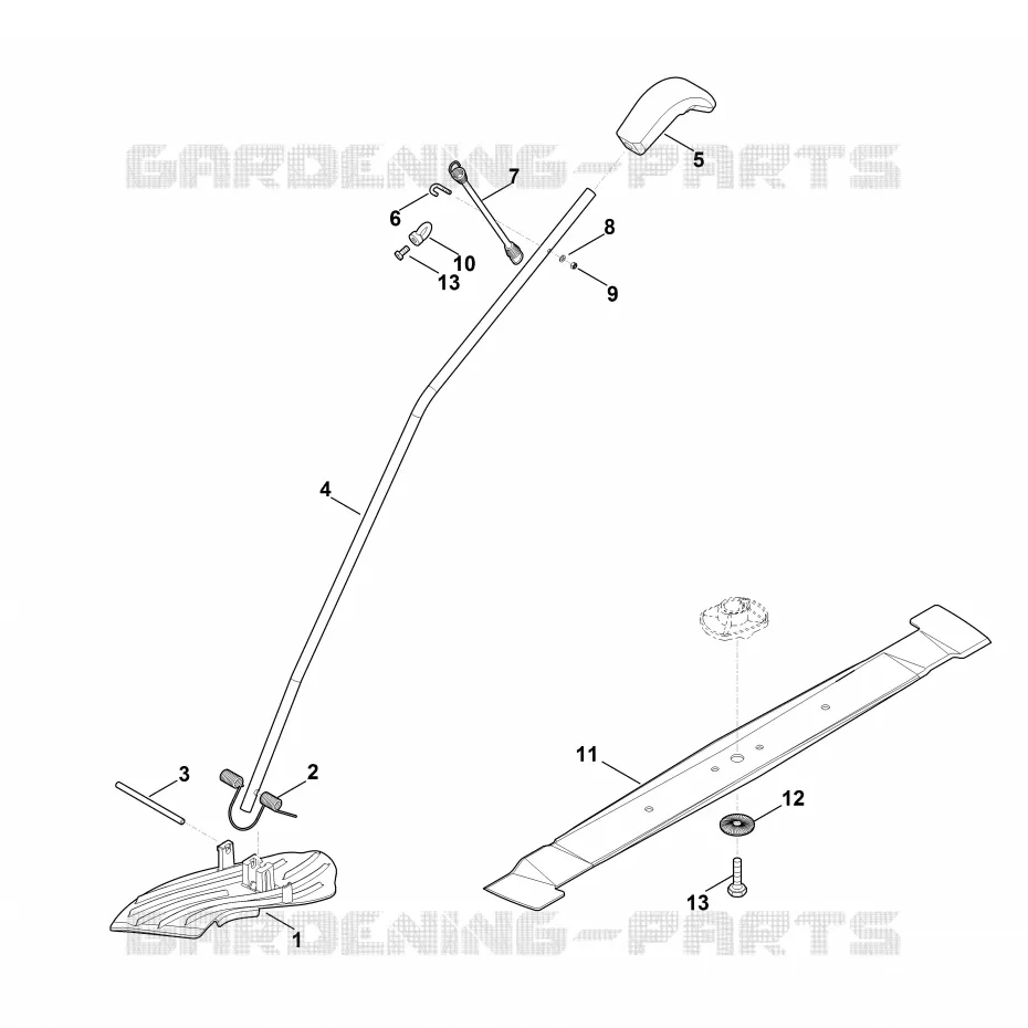 A - Kit mulching Stihl Tracteurs de pelouse Tracteurs tondeuses Accessoires AMK 082.2  AMK 082.2