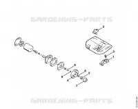 Filtre à air, Pompe à huile (32.88), (8.88) pour Stihl 012 AVTEQ