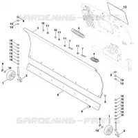 A   Chasse neige pour Stihl ASP 125.1