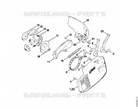 Frein de chaîne pour Stihl 015 L