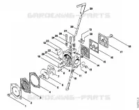 Carburateur HDC 17 pour Stihl 015 AVE