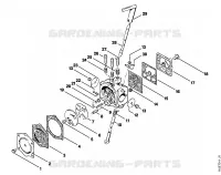 Carburateur HDC 17 pour Stihl 015 LQ