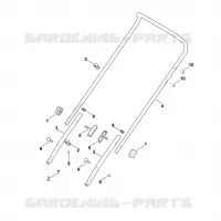 B   Guidon pour Stihl RLE 540.0