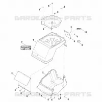 B   Carter pour Stihl GH 370.0 S