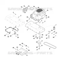 C   Moteur, entrainement pour Stihl GH 370.0 S