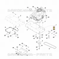 C   Moteur, entrainement pour Stihl GH 370.1 S