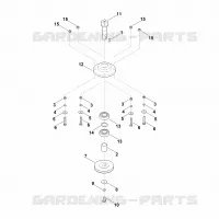 F   Arbre porte lames pour Stihl GH 370.1 S