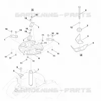 E   Jeu de couteaux (broyage) pour Stihl GH 460.1 C