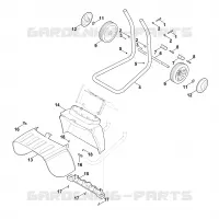 C   Support de roue pour Stihl GHE 150.0
