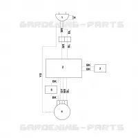 H   Connexion electrique pour Stihl GHE 355.0