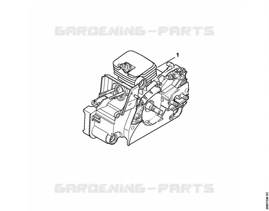 Numéro de machine Stihl Tronçonneuses Tronçonneuses Tronçonneuses thermiques 018 C  018 C