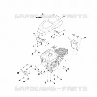 B   Moteur pour Stihl MH 600.1