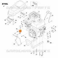B   Moteur pour Stihl MH 700.0