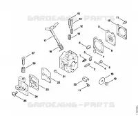 Carburateur WT 15 pour Stihl 020 (1114)