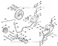 Dispositif d'allumage pour Stihl 020 (1114)