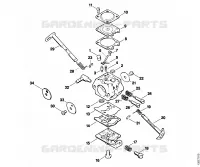 Carburateur WT 215, WT 286 pour Stihl 023