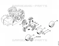 Embrayage pour Stihl 023