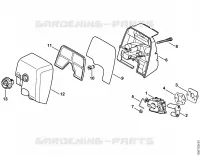 Filtre à air 023 L pour Stihl 023 L